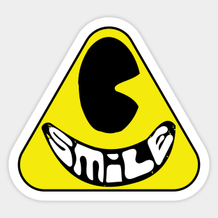 Positive Happy Face Smiling Cyclops  Monster Sticker